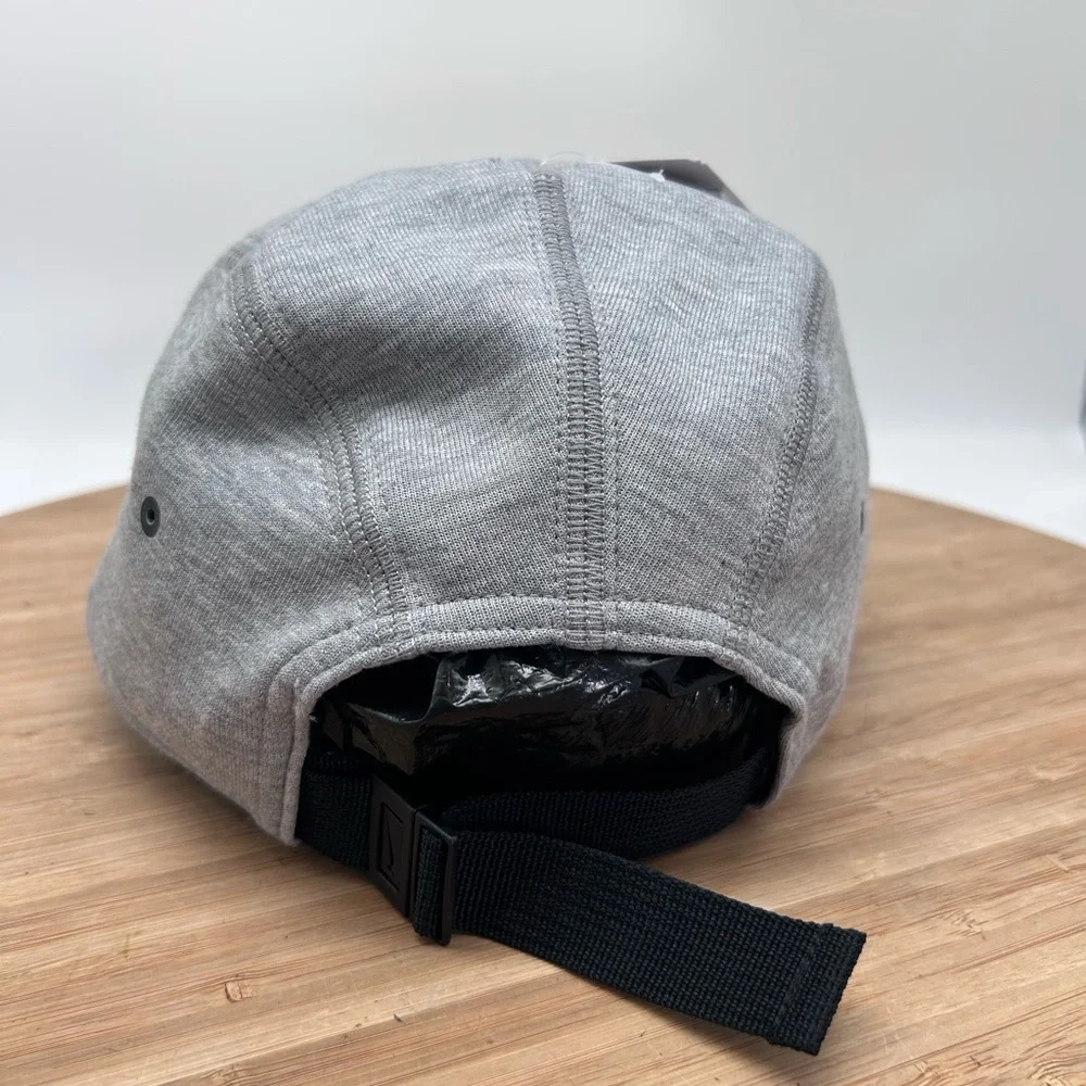 Nike Fly‎ Unstructured Tech Fleece Bill Cap Hat Grey Heather Size S/M HJ3504 063